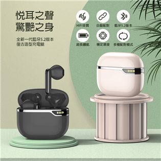 型號:D28     (DA)Tws 真無線藍芽耳機 黑